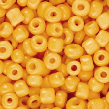 Seed beads 6/0 (4mm) Bumble bee yellow